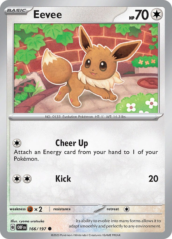 Eevee [166/197] [Obsidian Flames]