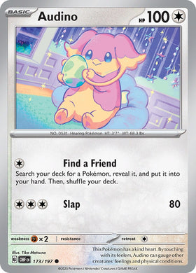 Audino [173/197] [Obsidian Flames]