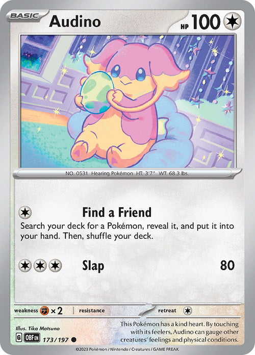 Audino [173/197] [Obsidian Flames]