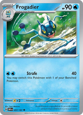 Frogadier [057/197] [Obsidian Flames]
