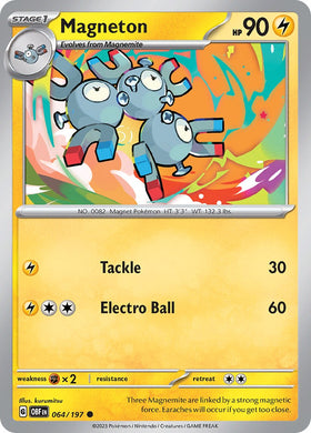 Magneton [064/197] [Obsidian Flames]