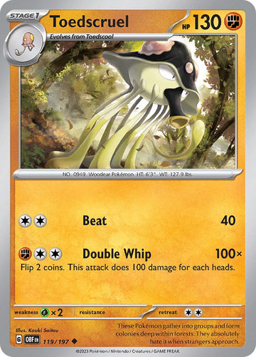 Toedscruel [119/197] [Obsidian Flames]