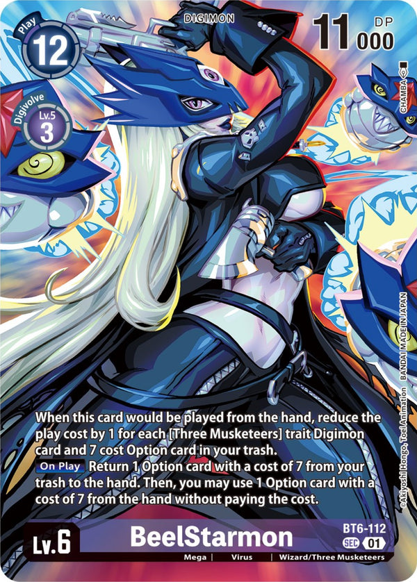 BeelStarmon (Premium Binder Set) [BT6-112] [Double Diamond] Foil