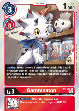Gammamon [RB1-005] [Resurgence Booster] Foil