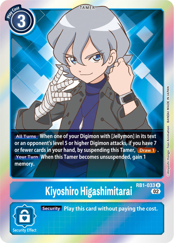 Kiyoshiro Higashimitarai [RB1-033] [Resurgence Booster] Foil