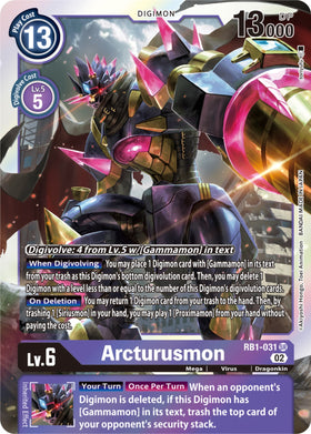 Arcturusmon [RB1-031] [Resurgence Booster] Foil