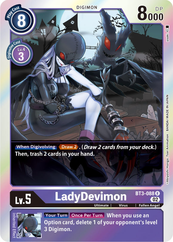 LadyDevimon (Resurgence Booster Reprint) [BT3-088] [Resurgence Booster] Foil