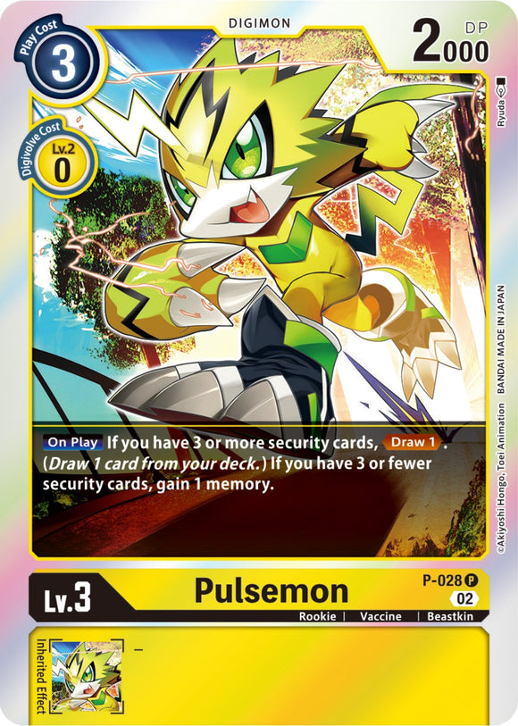 Pulsemon (Resurgence Booster Reprint) [P-028] [Resurgence Booster] Foil
