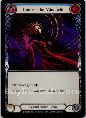 Contest the Mindfield [EVO243] [Bright Lights] Rainbow Foil