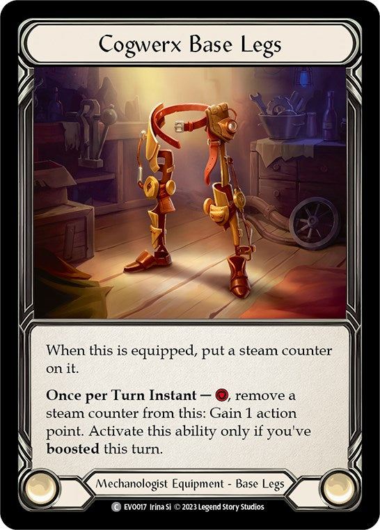 Cogwerx Base Legs [EVO017] [Bright Lights] Cold Foil