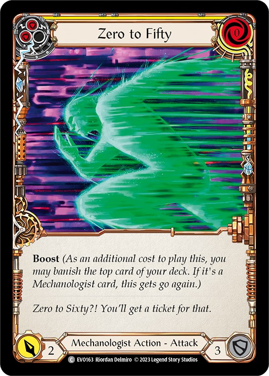 Zero to Fifty (Yellow) [EVO163] [Bright Lights]