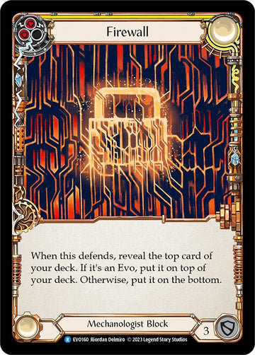 Firewall (Yellow) [EVO160] [Bright Lights]