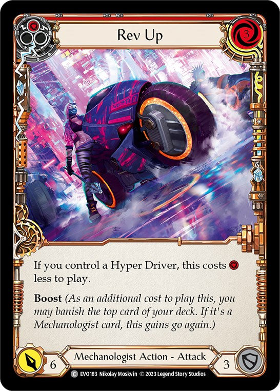 Rev Up (Red) [EVO183] [Bright Lights]