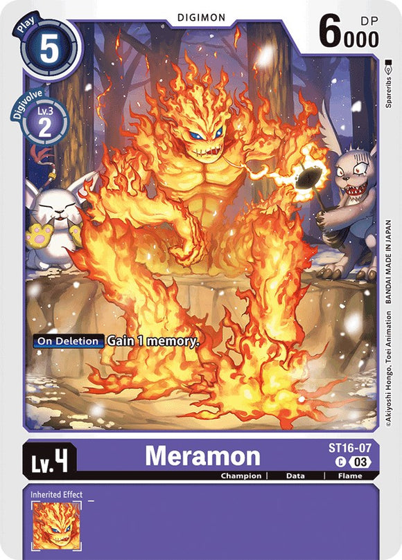 Meramon [ST16-07] [Starter Deck 16: Wolf of Friendship]