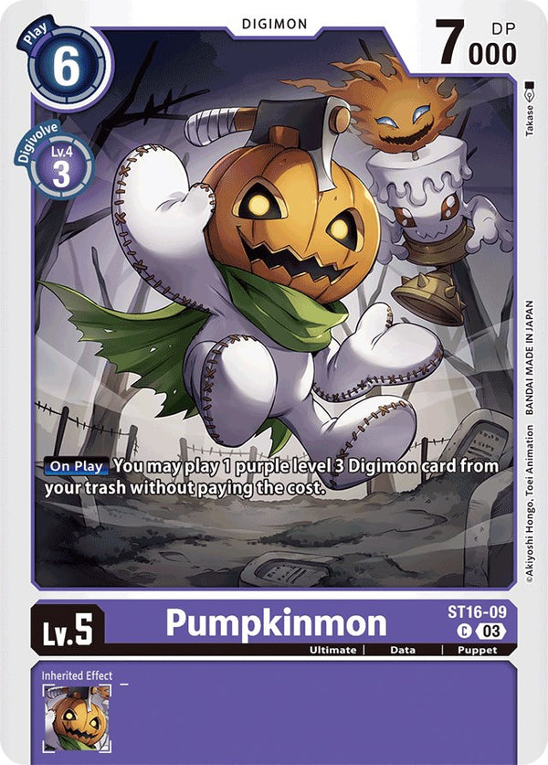 Pumpkinmon [ST16-09] [Starter Deck 16: Wolf of Friendship]