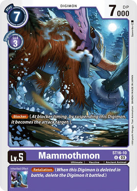 Mammothmon [ST16-10] [Starter Deck 16: Wolf of Friendship]