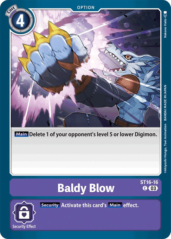 Baldy Blow [ST16-16] [Starter Deck 16: Wolf of Friendship]