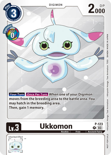 Ukkomon (NYCC 2023 Demo Deck) [P-123] [Digimon Demo Deck Exclusive Cards]