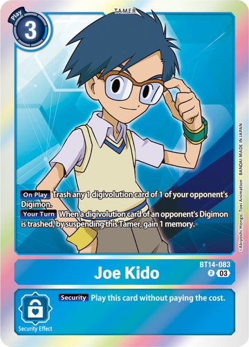 Joe Kido [BT14-083] [Blast Ace] Foil