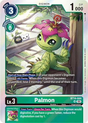 Palmon [BT14-044] [Blast Ace] Foil