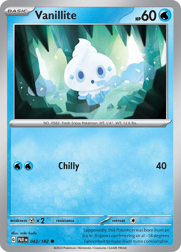 Vanillite [043/182] [Paradox Rift]