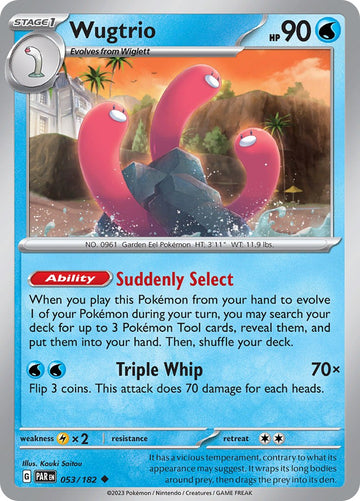 Wugtrio [053/182] [Paradox Rift]
