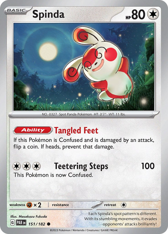 Spinda [151/182] [Paradox Rift] Reverse Holofoil
