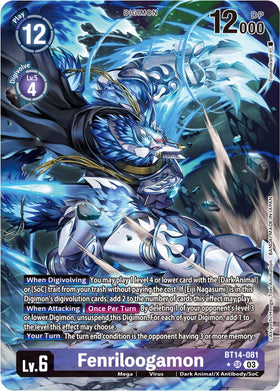 Fenriloogamon (Alternate Art) [BT14-081] [Blast Ace] Foil