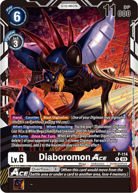Diaboromon ACE - P-114 (3rd Anniversary Survey Pack) [P-114] [Digimon Promotion Cards]