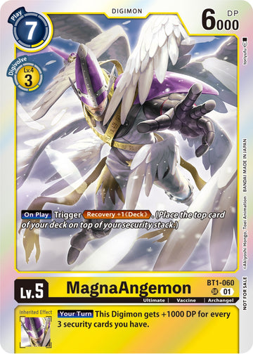 MagnaAngemon (Blast Ace Double Pack Set) [BT1-060] [Release Special Booster 1.0] Foil