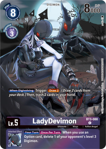 LadyDevimon (Gift Box 2023) [BT3-088] [Release Special Booster 1.0] Foil