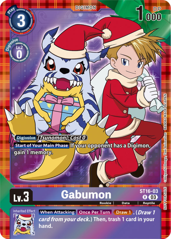 Gabumon (Winter Holiday 2023) [ST16-03] [Starter Deck 16: Wolf of Friendship] Foil