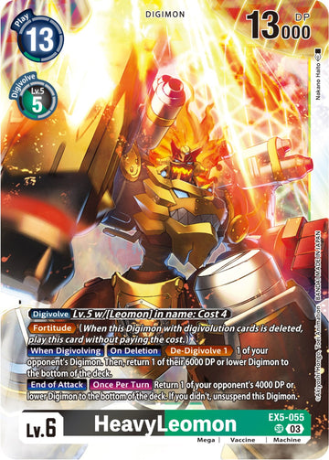 HeavyLeomon [EX5-055] [Animal Colosseum] Foil
