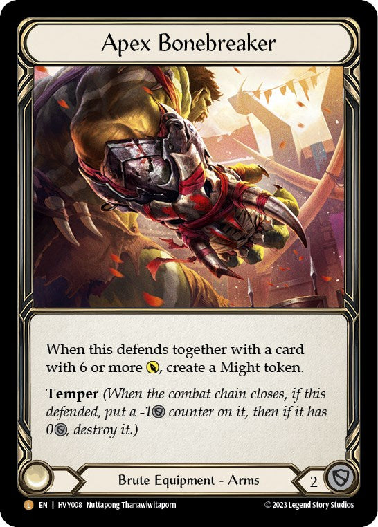 Apex Bonebreaker [HVY008] [Heavy Hitters] Rainbow Foil