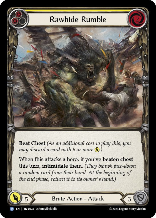 Rawhide Rumble (Yellow) [HVY024] [Heavy Hitters]