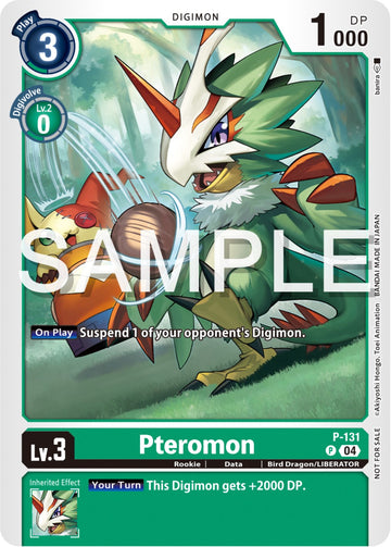 Pteromon (Digimon Liberator Promotion Pack) [P-131] [Digimon Promotion Cards]