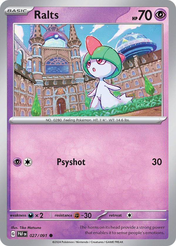 Ralts [027/091] [Paldean Fates]