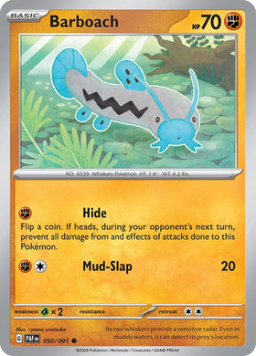 Barboach [050/091] [Paldean Fates]