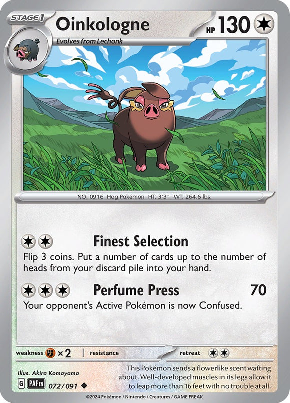 Oinkologne [072/091] [Paldean Fates]