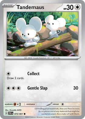 Tandemaus [073/091] [Paldean Fates] Reverse Holofoil