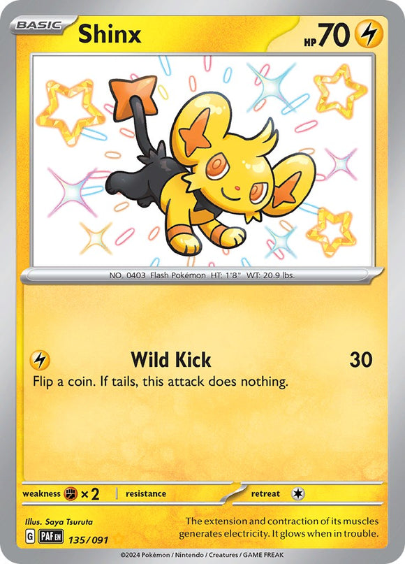 Shinx [135/091] [Paldean Fates] Holofoil