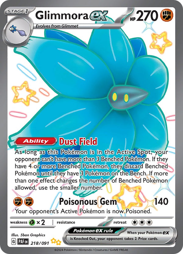 Glimmora ex [218/091] [Paldean Fates] Holofoil