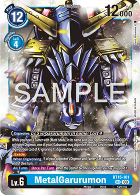 MetalGarurumon [BT15-101] [Exceed Apocalypse] Foil