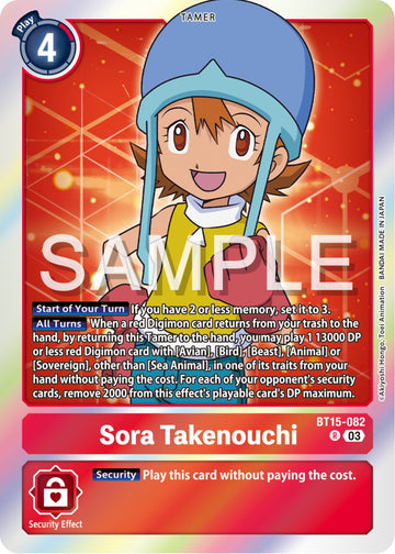 Sora Takenouchi [BT15-082] [Exceed Apocalypse] Foil