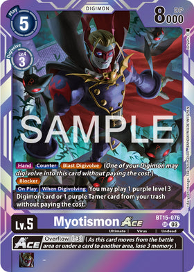 Myotismon ACE [BT15-076] [Exceed Apocalypse] Foil