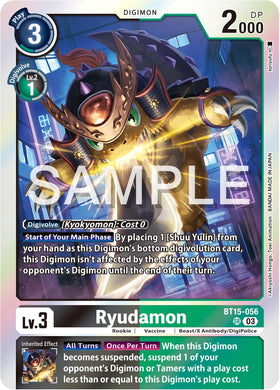 Ryudamon [BT15-056] [Exceed Apocalypse] Foil