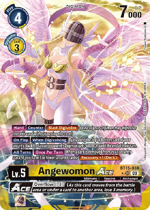 Angewomon ACE (Alternate Art) [BT15-038] [Exceed Apocalypse] Foil