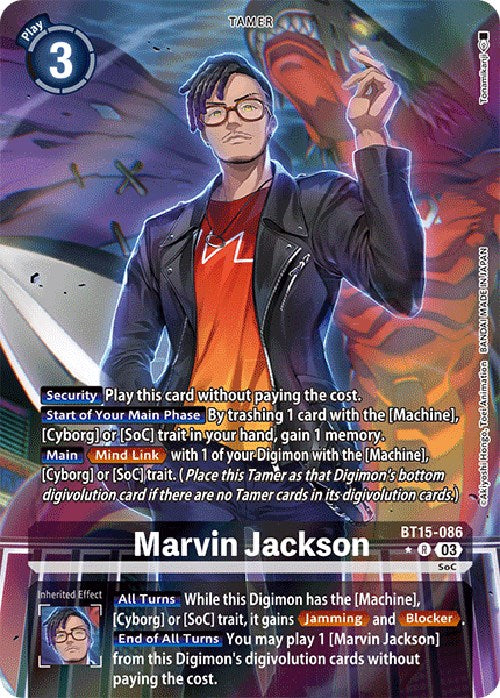 Marvin Jackson (Alternate Art) [BT15-086] [Exceed Apocalypse] Foil