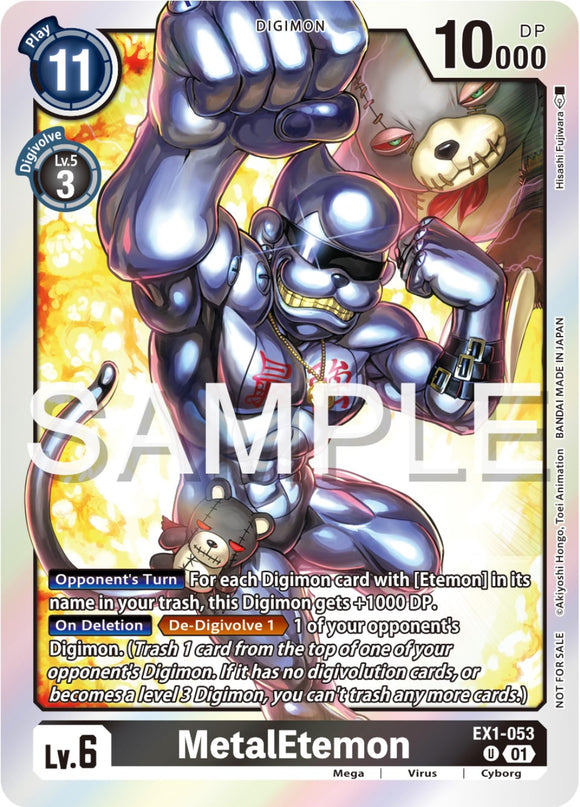 MetalEtemon (Official Tournament Pack Vol.12) [EX1-053] [Classic Collection] Foil