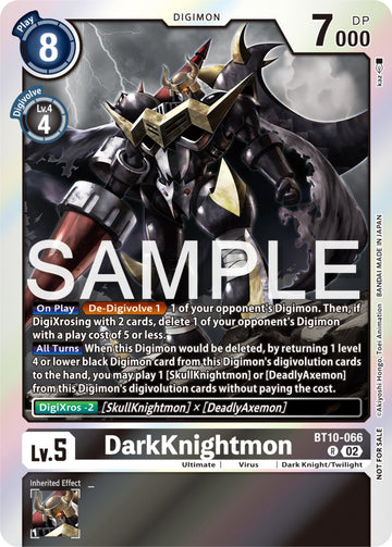 DarkKnightmon (Event Pack 6) [BT10-066] [Xros Encounter] Foil